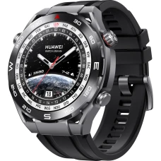Умные часы Huawei Watch Ultimate HNBR Strap Black (55020AGP)