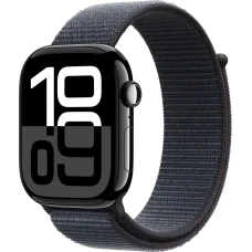 Умные часы Apple Watch Series 10 A2999 46мм 2.1 OLED Sport Loop черный/черный O/S (MWWR3LW/A)