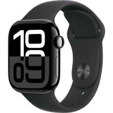 Умные часы Apple Watch Series 10 GPS 42mm Jet Black S/M A2997 (MWWE3LW/A)