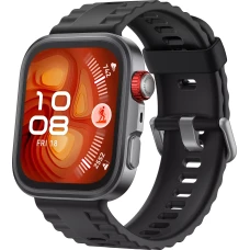 Умные часы Huawei Watch Fit 4 Pro SYA-B29 Black Fluoroelastomer Strap (55020FAJ)
