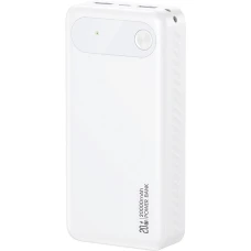 Портативное зарядное устройство Usams CD251 PB80 White (20KCD25102)	
