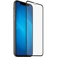 Защитное стекло DF для Apple iPhone XR/11 (IColor-19 Black)