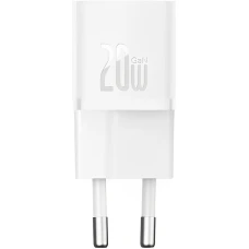 Сетевое зарядное устройство Baseus GaN5 20W EU White (CCGN050102)