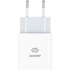 Сетевое зарядное устройство Digma DGW2C 20W USB-C белый (DGW2C0F010WH)