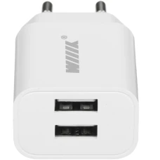 Сетевое зарядное устройство Wiiix UNN-1-2-01 2.4A 2xUSB белый
