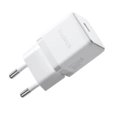 Сетевое зарядное устройство Baseus Palm 20W EU Moon White (P10111602213-01)