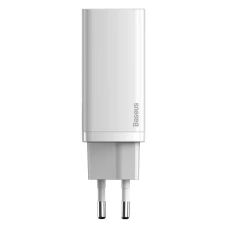 Сетевое зарядное устройство Baseus GaN2 Lite 65W White (CCGAN2L-B02)