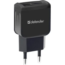 Сетевое зарядное устройство Defender EPA-13 5V/2.1A 2XUSB (83840)