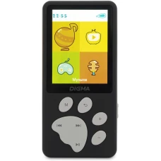 Hi-Fi плеер Digma S5 8Gb черный/серый