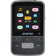 MP3-плеер Digma Z4 BT 16Gb черный