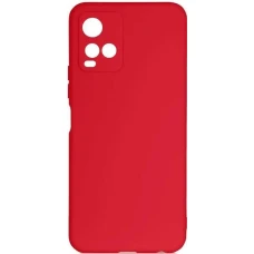 Чехол DF для Vivo Y21/Y33s красный (VCASE-06 Red)