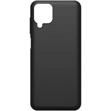 Чехол BoraSCO для Samsung Galaxy A12 матовый черный (39790)
