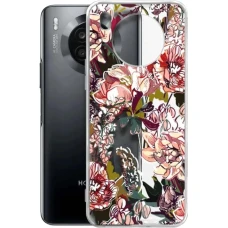 Чехол BoraSCO для Honor 50 Lite ArtWorks прозрачный/рисунок (51282)