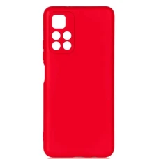 Чехол DF для Xiaomi Poco M4 Pro 5G красный (POORIGINAL-05 Red)