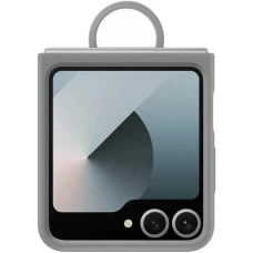 Чехол Samsung для Galaxy Z Flip6 Silicone Case Flip 6 F741 серый (EF-PF741TJEGRU)