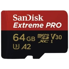 Карта памяти SanDisk microSDXC 64GB Ultra Class 10 (SDSQXCU-064G-GN6MA)