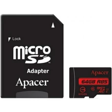 Карта памяти Apacer SDXC-micro 64GB (AP64GMCSX10U5-R)