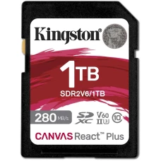 Карта памяти Kingston Canvas React Plus SDXC 1TB (SDR2V6/1TB)