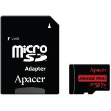 Карта памяти Apacer R100 microSDXC 256GB (AP256GMCSX10UB-R)