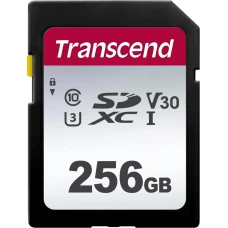Карта памяти Transcend SD UHS-I U3 256GB (TS256GSDC300S)