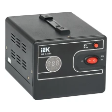 Стабилизатор напряжения IEK Hub 1.5кВА черный (IVS21-1-D15-13)