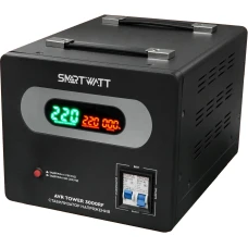 Стабилизатор напряжения Smartwatt AVR Tower 3000RF черный (4512020370007)