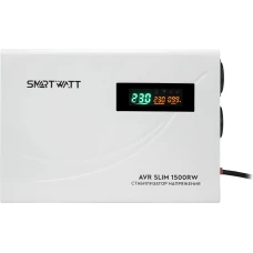 Стабилизатор напряжения Smartwatt AVR Slim 1500RW белый (4512020310003)