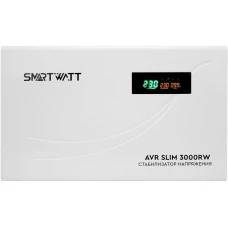 Стабилизатор напряжения Smartwatt AVR Slim 3000RW белый (4512020310007)