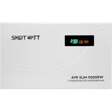 Стабилизатор напряжения Smartwatt AVR Slim 5000RW белый (4512020310005)