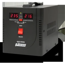 Стабилизатор напряжения PowerMan AVS 2000D Black