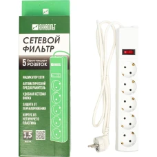 Сетевой фильтр Юнивольт 00-00000389