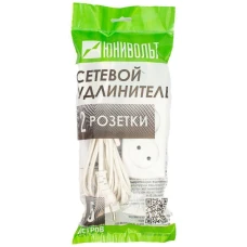 Удлинитель Юнивольт 00-00000393 белый