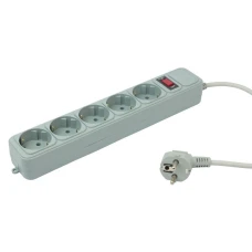 Сетевой фильтр PC Pet AP01006-1.8-GR серый