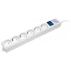 Сетевой фильтр Power Cube SPG6-16-5М 5м 6 розеток белый
