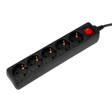 Сетевой фильтр PC Pet AP01006-E-BK черный